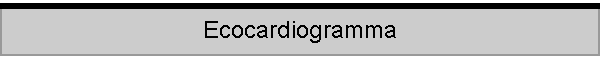 Ecocardiogramma